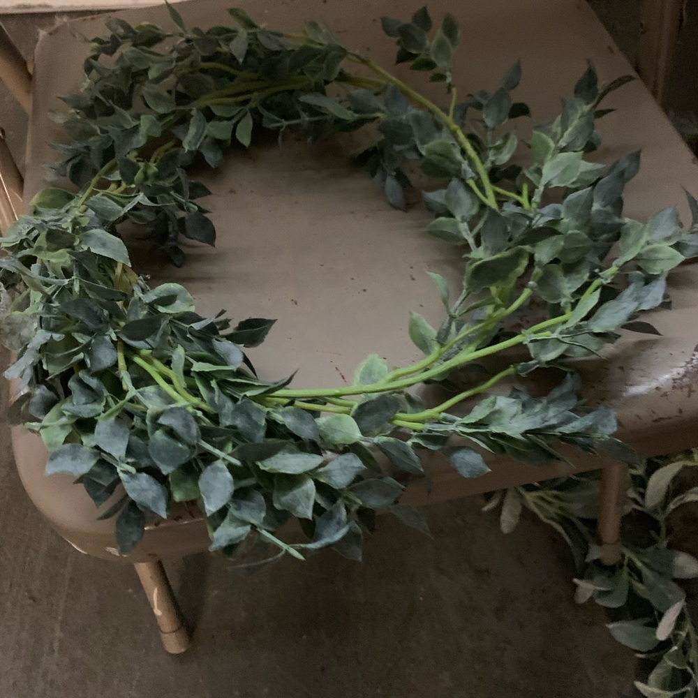 Eucalyptus center piece for table